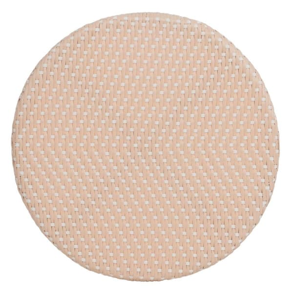 Sidobord 50 x 50 x 67 cm Naturell Beige Rattan