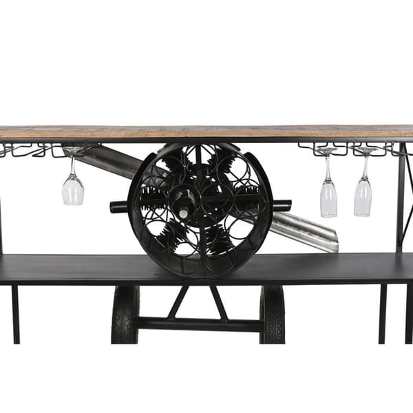 Mottagare Home ESPRIT Brun Svart 191 x 58 x 96 cm 191 x 58 x 91 cm