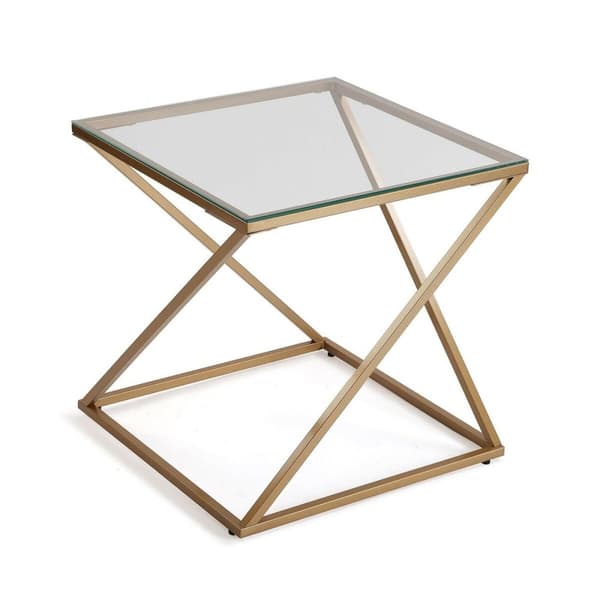 Sidobord Versa Trento         Gyllene 51 x 51 x 51 cm