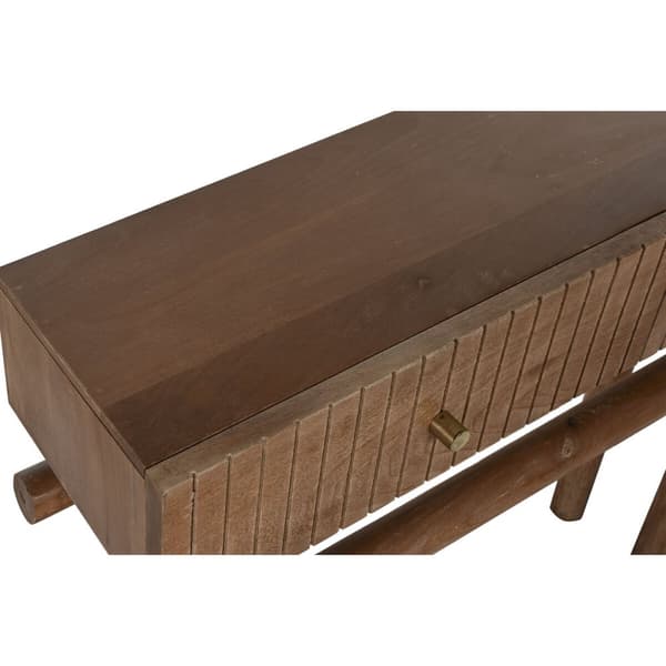 Hallipöytä Home ESPRIT Luonnollinen 110 x 30 x 76 cm
