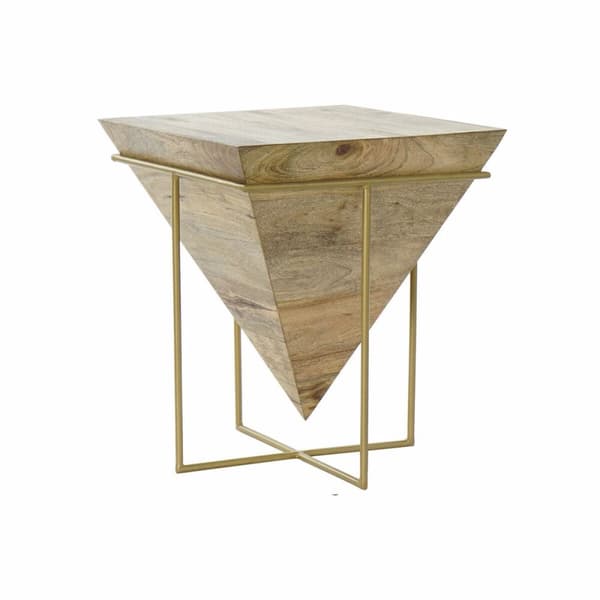 Sofabord DKD Home Decor Metal Mangotræ (40 x 40 x 45 cm)