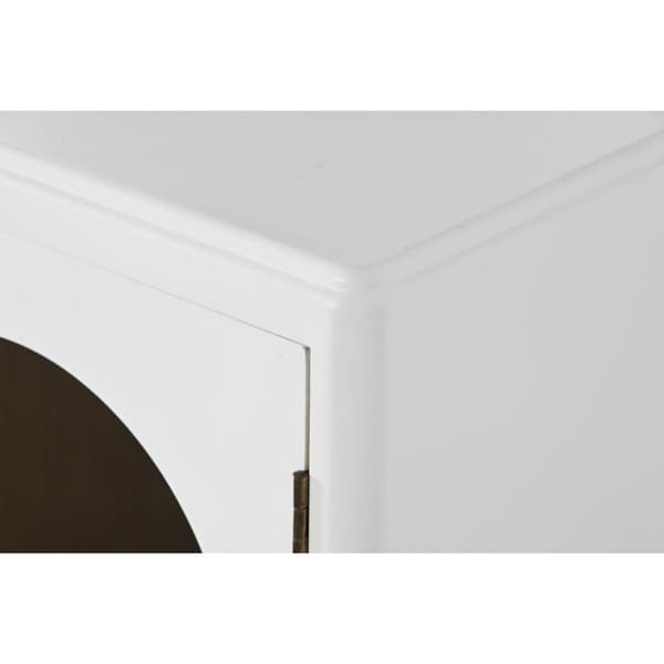 møbler Home ESPRIT Hvid Krystal Paulonia træ 120 x 40 x 50 cm