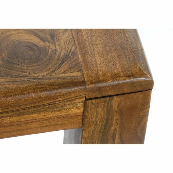 Sivupöytä DKD Home Decor 110 x 60 x 36 cm Puu Ruskea Muovinen Akaasia