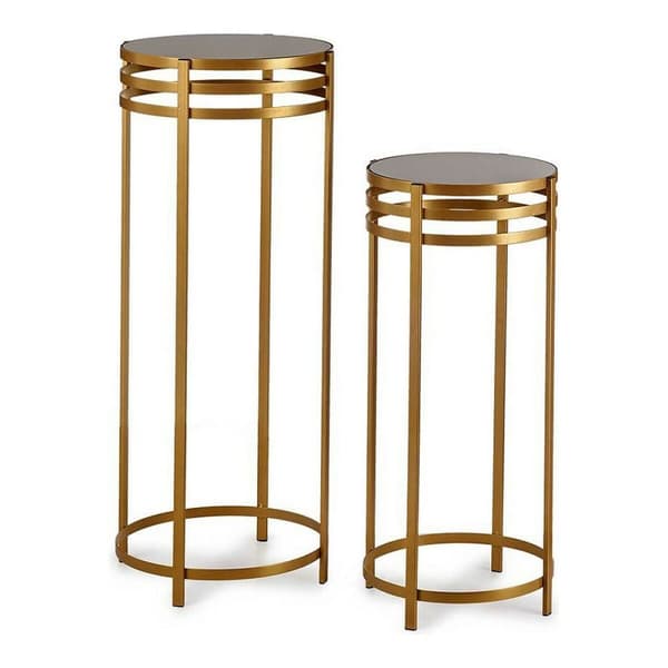 Set of 2 tables Musta Kullattu (2 pcs)