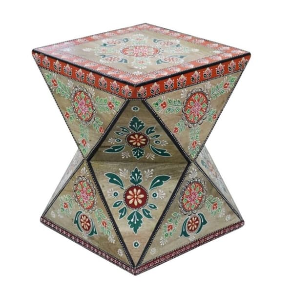 Sivupöytä DKD Home Decor Mangopuu Puu MDF (35 x 35 x 45 cm)