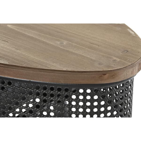 Hallipöytä DKD Home Decor Ruskea Musta 90,5 x 39 x 78 cm