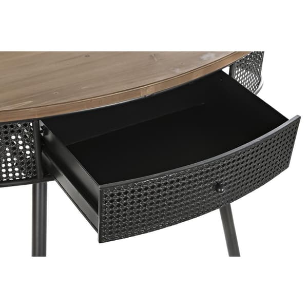 Hallipöytä DKD Home Decor Ruskea Musta 90,5 x 39 x 78 cm