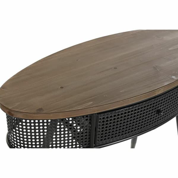 Hallipöytä DKD Home Decor Ruskea Musta 90,5 x 39 x 78 cm