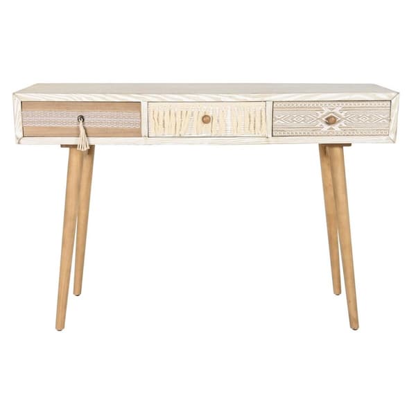 Hallipöytä DKD Home Decor Valkoinen 120 x 35 x 80 cm