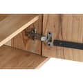Miniatyrbillede 4 af 10: møbler Home ESPRIT Brun Sort Metal Akacie 145 x 40 x 52 cm