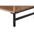 Miniatyrbillede 9 af 10: møbler Home ESPRIT Brun Sort Metal Akacie 145 x 40 x 52 cm