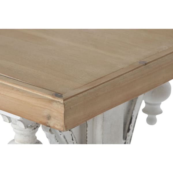 Hallbord Home ESPRIT Hvid 120 x 50 x 77 cm