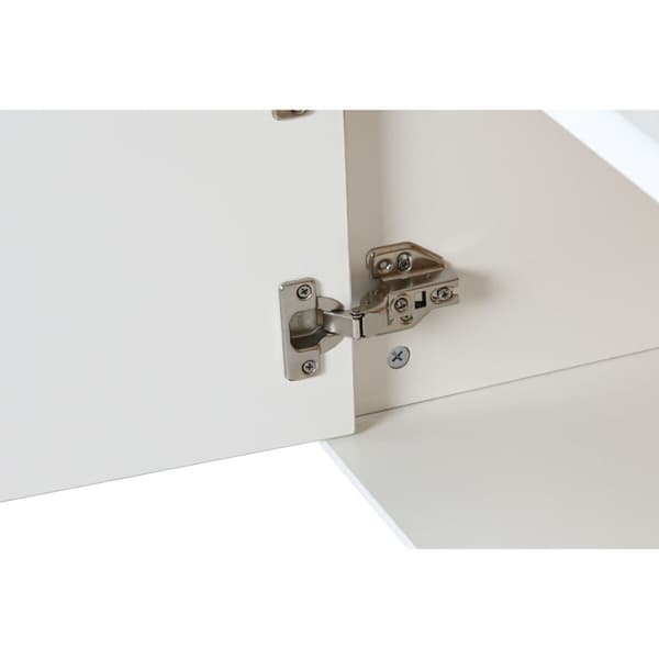 møbler Home ESPRIT Hvid Natur polypropylen Træ MDF 140 x 40 x 55 cm