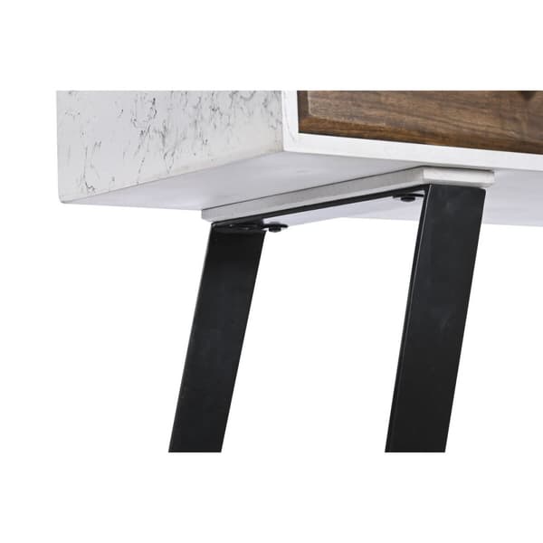 Hallipöytä DKD Home Decor Valkoinen 105 x 35 x 77 cm