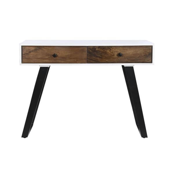 Hallipöytä DKD Home Decor Valkoinen 105 x 35 x 77 cm