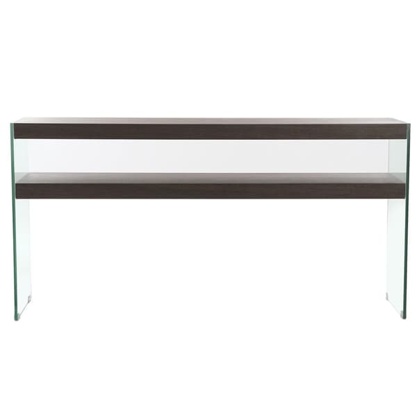 Hallipöytä DKD Home Decor Ruskea Läpinäkyvä 160 x 45 x 80 cm
