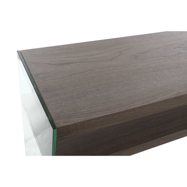 Hallipöytä DKD Home Decor Ruskea Läpinäkyvä 160 x 45 x 80 cm