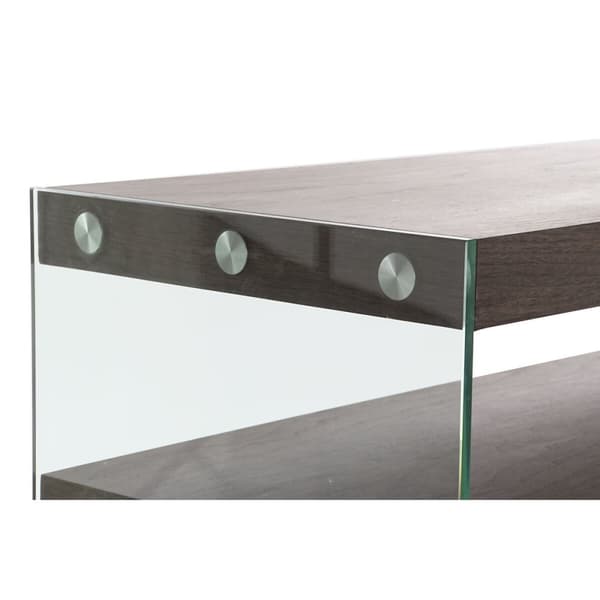 Hallipöytä DKD Home Decor Ruskea Läpinäkyvä 160 x 45 x 80 cm
