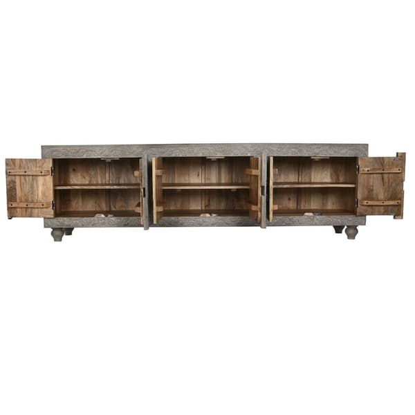 møbler Home ESPRIT Lys brun 200 x 40 x 61 cm