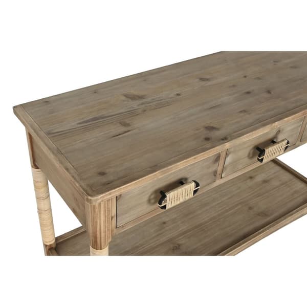 Hallipöytä Home ESPRIT Vaaleanruskea 110 x 40 x 79,5 cm