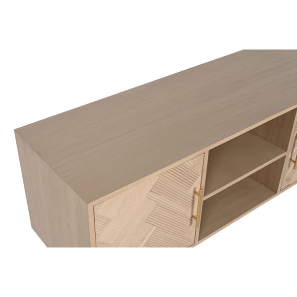 TV-kalusteet Home ESPRIT Luonnollinen Paolownia wood Puu MDF 120 x 40 x 60 cm
