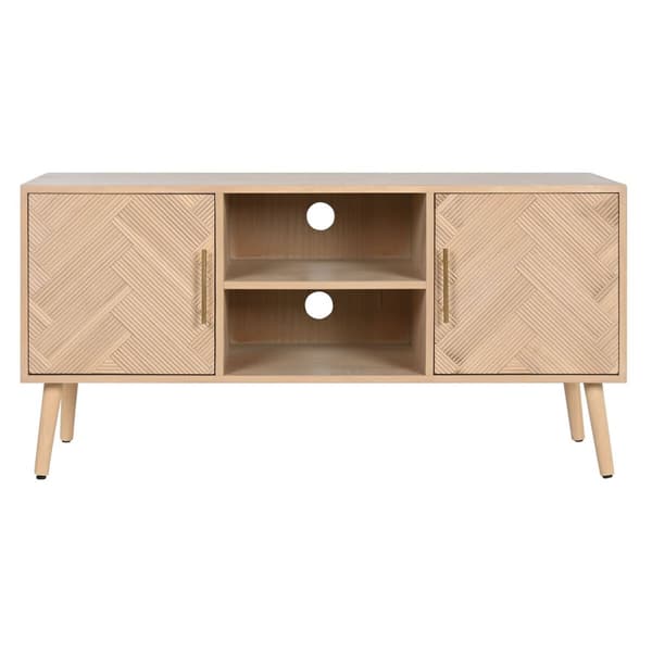 TV-kalusteet Home ESPRIT Luonnollinen Paolownia wood Puu MDF 120 x 40 x 60 cm