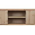 Pikkukuva 3 / 9: TV-kalusteet Home ESPRIT Musta Luonnollinen Kuusi Puu MDF 130 x 24 x 51 cm