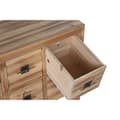 Pikkukuva 4 / 9: TV-kalusteet Home ESPRIT Musta Luonnollinen Kuusi Puu MDF 130 x 24 x 51 cm
