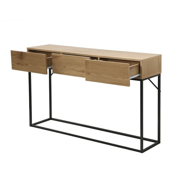 Konsol 3 lådor Ekdekor L120cm