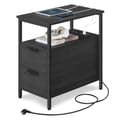 Miniatyrbild 9 av 10: Bout de canapé connecté avec 2 tiroirs - H60 cm