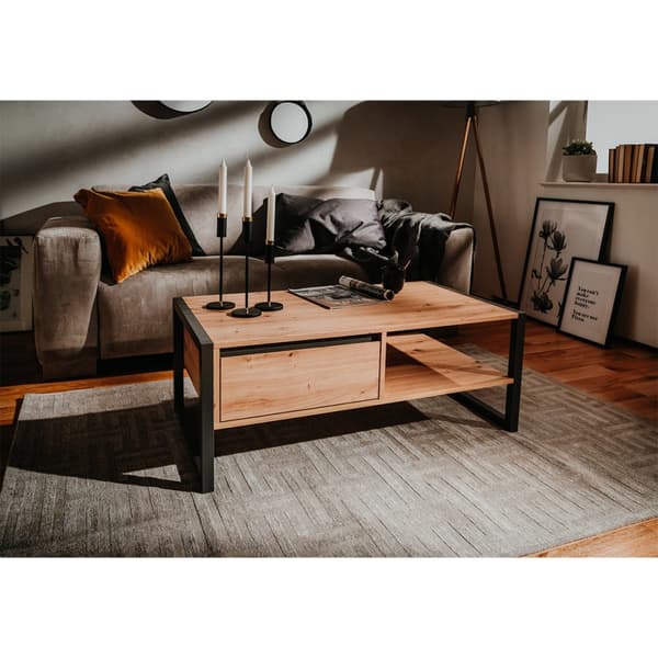 Soffbord med låda L100 cm - DENVER