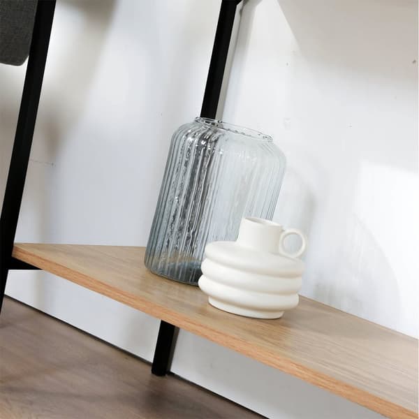Konsol 2 lådor 1 hylla Trädekor - L100cm