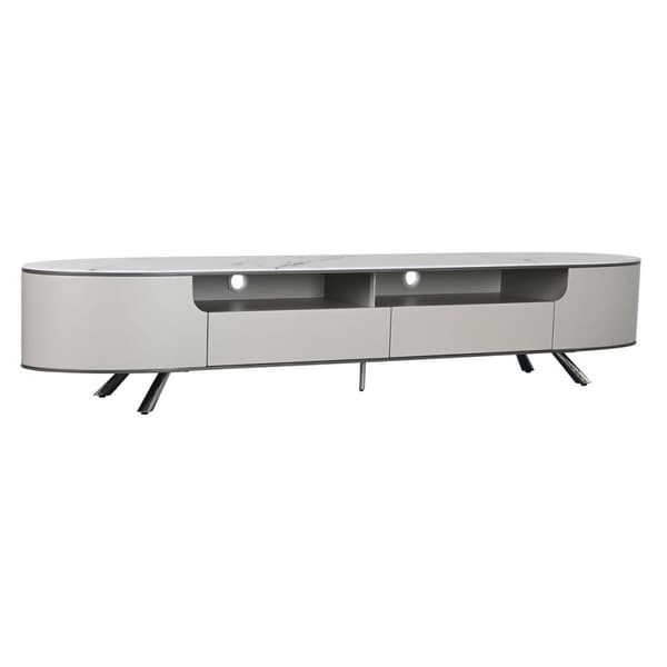 TV-kalusteet Home ESPRIT Valkoinen Beige 220 x 42 x 41,5 cm