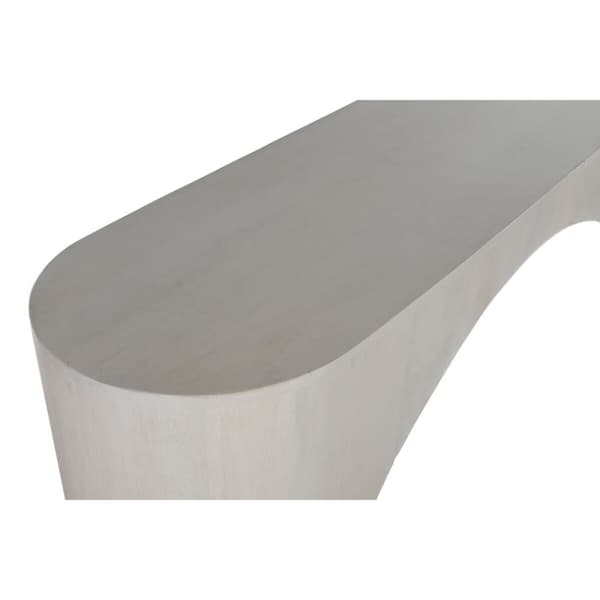 Hallbord Home ESPRIT Hvid 136 x 40 x 76 cm