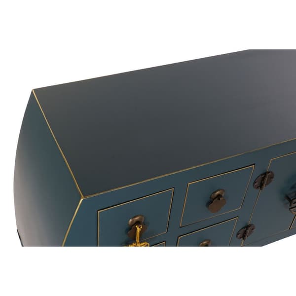 Hallbord DKD Home Decor Blå 98 x 26 x 80 cm