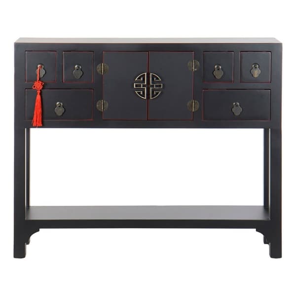 Hallipöytä DKD Home Decor Musta 95 x 24 x 79 cm