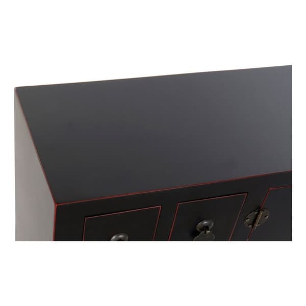 Hallipöytä DKD Home Decor Musta 95 x 24 x 79 cm