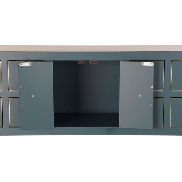 Hallbord DKD Home Decor Blå 98 x 26 x 80 cm