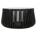 Miniatyrbilde 1 av 4: Sidebord DKD Home Decor Svart Marmor 90 x 90 x 45 cm Treverk av mangotre
