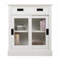 Miniatyrbillede 3 af 7: Entrebrod med skuffer Alexandra House Living Hvid Træ MDF 40 x 90 x 80 cm