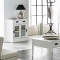 Miniatyrbillede 2 af 7: Entrebrod med skuffer Alexandra House Living Hvid Træ MDF 40 x 90 x 80 cm