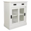 Miniatyrbillede 1 af 7: Entrebrod med skuffer Alexandra House Living Hvid Træ MDF 40 x 90 x 80 cm