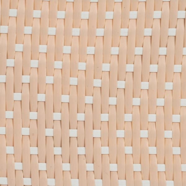 Sidobord 50 x 50 x 67 cm Naturell Beige Rattan