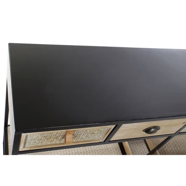 Mottagare Home ESPRIT Brun Svart 120 x 38 x 80 cm
