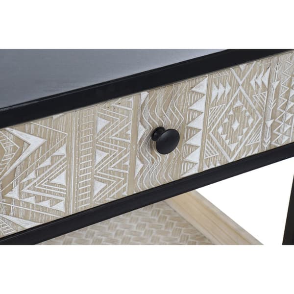 Mottagare Home ESPRIT Brun Svart 120 x 38 x 80 cm