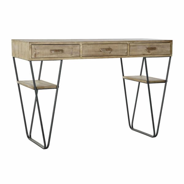 Hallbord DKD Home Decor Sort 120 x 43 x 78 cm