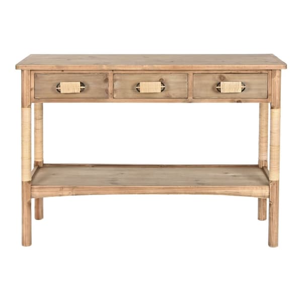 Hallbord Home ESPRIT Lys brun 110 x 40 x 79,5 cm