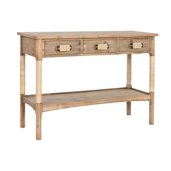 Hallbord Home ESPRIT Lys brun 110 x 40 x 79,5 cm