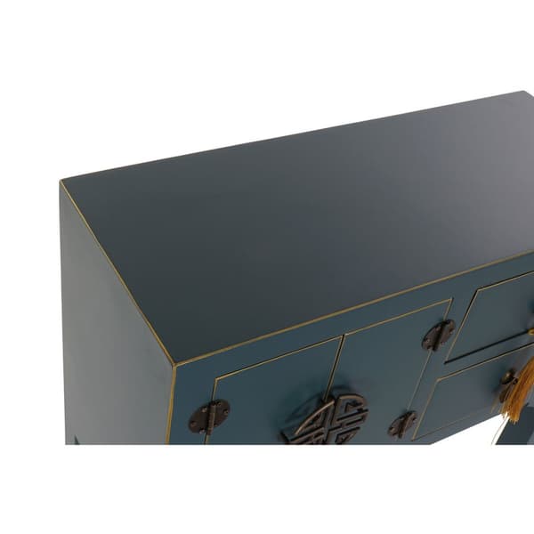 Hallipöytä DKD Home Decor Sininen Kullattu 63 x 26 x 83 cm
