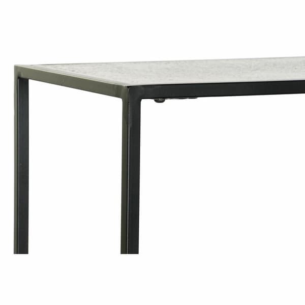 Hallipöytä DKD Home Decor Musta Kullattu 110 x 25 x 84 cm